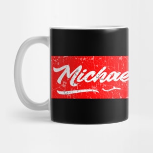 michael jordan red vintage Mug